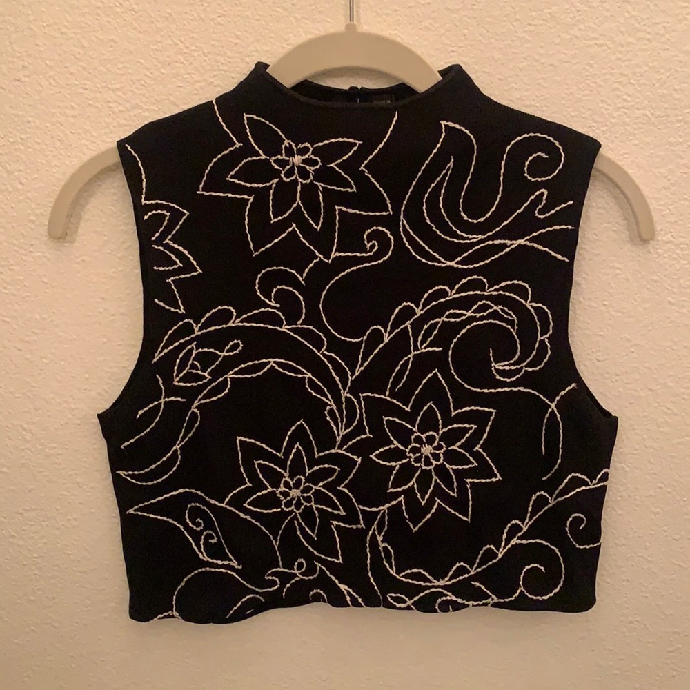 Venini knit high neck tank